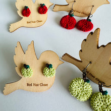 Load image into Gallery viewer, Apple Earrings (Studs + Dangles)