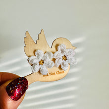 Load image into Gallery viewer, Poinsettia Earrings (Studs + Dangles)
