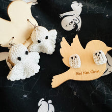 Load image into Gallery viewer, Ghost Earrings (Studs + Dangles)