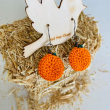 Load image into Gallery viewer, Oranges/Pumpkin Dangle Earrings