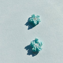 Load image into Gallery viewer, Tiny Pearlescent Flower Studs