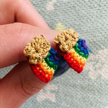 Load image into Gallery viewer, Lucky Rainbow Studs
