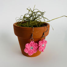 Load image into Gallery viewer, Crystal Flower Earrings (Studs + Dangles)