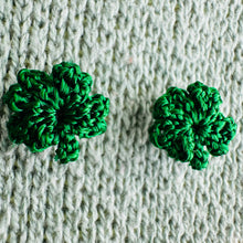 Load image into Gallery viewer, Four-Leaf Clover Studs