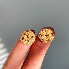 Load image into Gallery viewer, Chocolate Chip Cookie Earrings (Studs + Dangles)