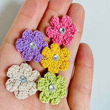 Load image into Gallery viewer, Crystal Flower Earrings (Studs + Dangles)