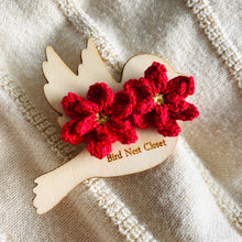 Load image into Gallery viewer, Poinsettia Earrings (Studs + Dangles)