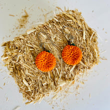 Load image into Gallery viewer, Oranges/Pumpkin Dangle Earrings