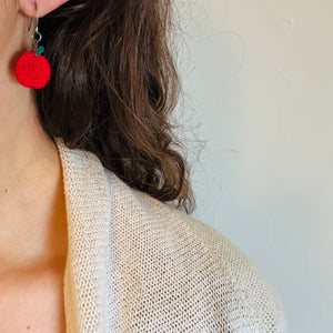 Apple Earrings (Studs + Dangles)