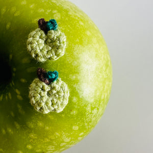 Apple Earrings (Studs + Dangles)