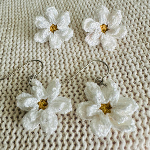 Poinsettia Earrings (Studs + Dangles)