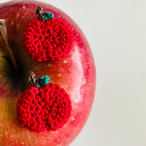 Apple Earrings (Studs + Dangles)