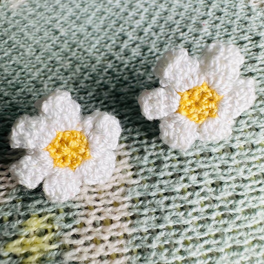 Daisy Earrings (Studs + Dangles)