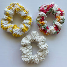 Load image into Gallery viewer, Cotton Hair Scrunchies (Set of 3)
