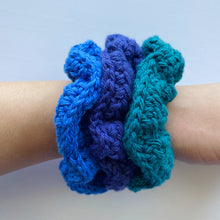 Load image into Gallery viewer, Cotton Hair Scrunchies (Set of 3)
