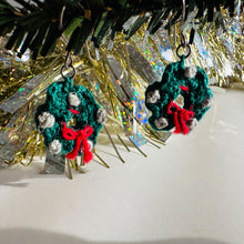 Load image into Gallery viewer, Wreath Dangle Earrings
