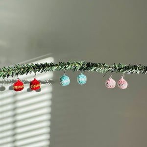 Ornament Balls Dangle Earrings