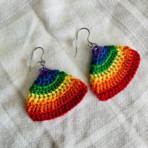 Rainbow Dangle Earrings