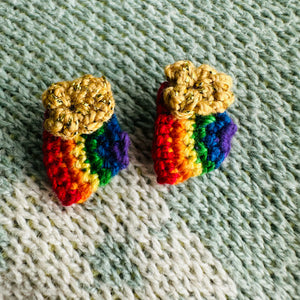 Lucky Rainbow Studs