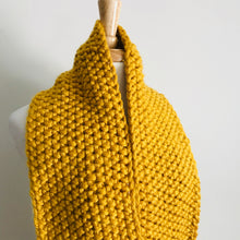 Load image into Gallery viewer, Yellow Infinity Scarf
