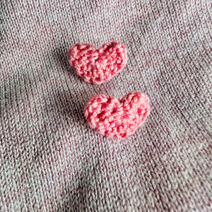 Tiny Heart Studs