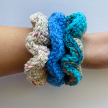 Load image into Gallery viewer, Cotton Hair Scrunchies (Set of 3)
