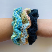 Load image into Gallery viewer, Cotton Hair Scrunchies (Set of 3)
