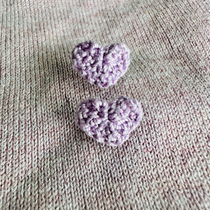 Tiny Heart Studs