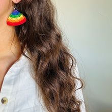 Load image into Gallery viewer, Rainbow Dangle Earrings
