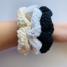 Load image into Gallery viewer, Cotton Hair Scrunchies (Set of 3)
