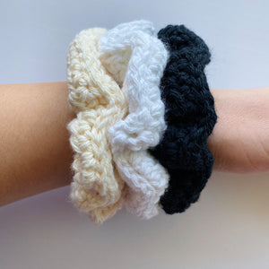 Cotton Hair Scrunchies (Set of 3)