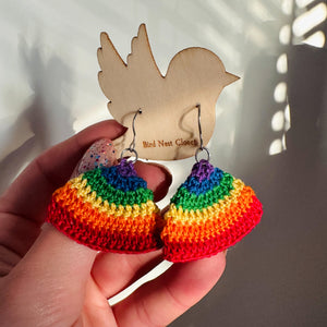 Rainbow Dangle Earrings