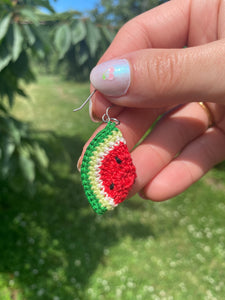 Watermelon Dangle Earrings